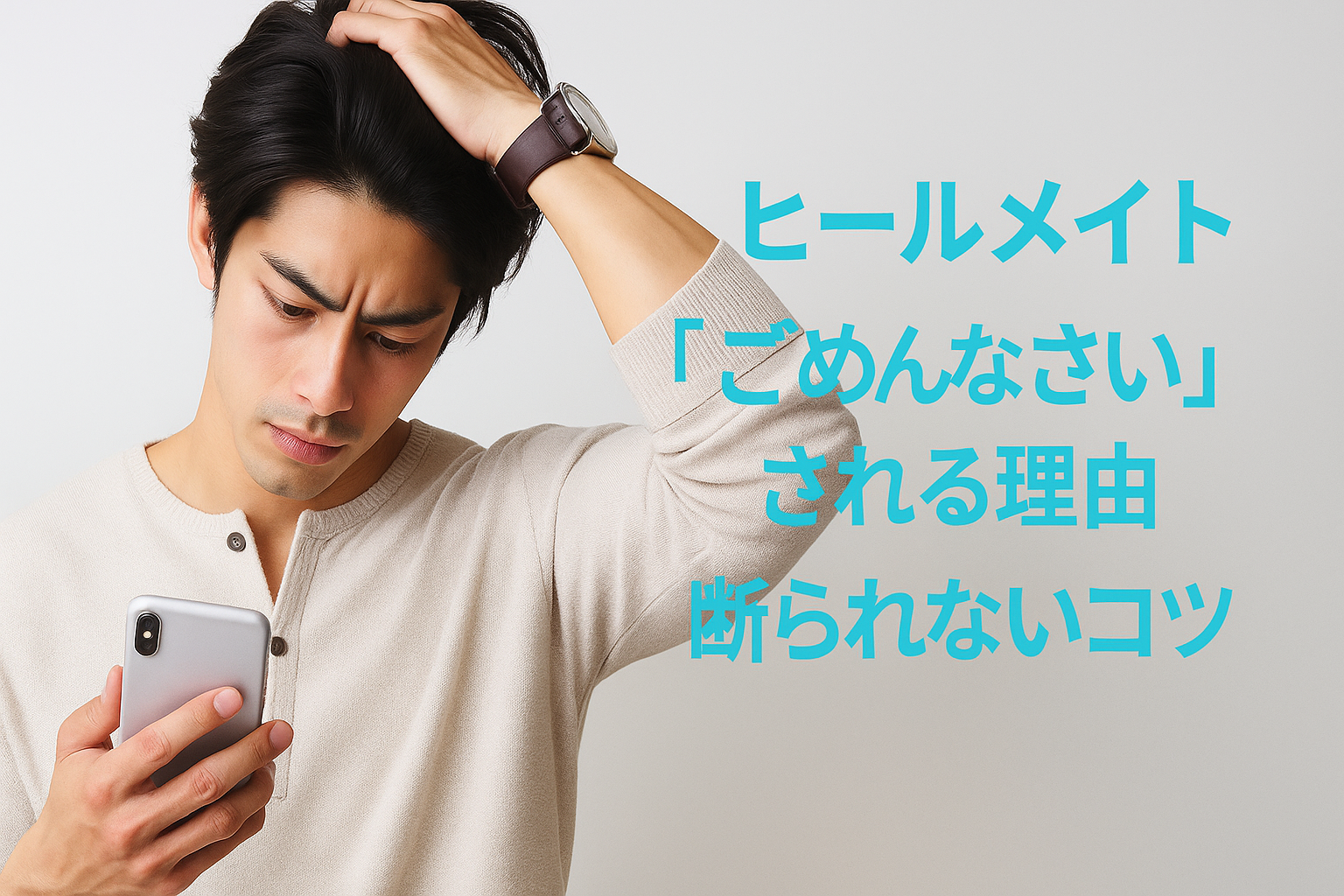 ヒールメイト「ごめんなさい」される理由と断られないコツ完全ガイド
